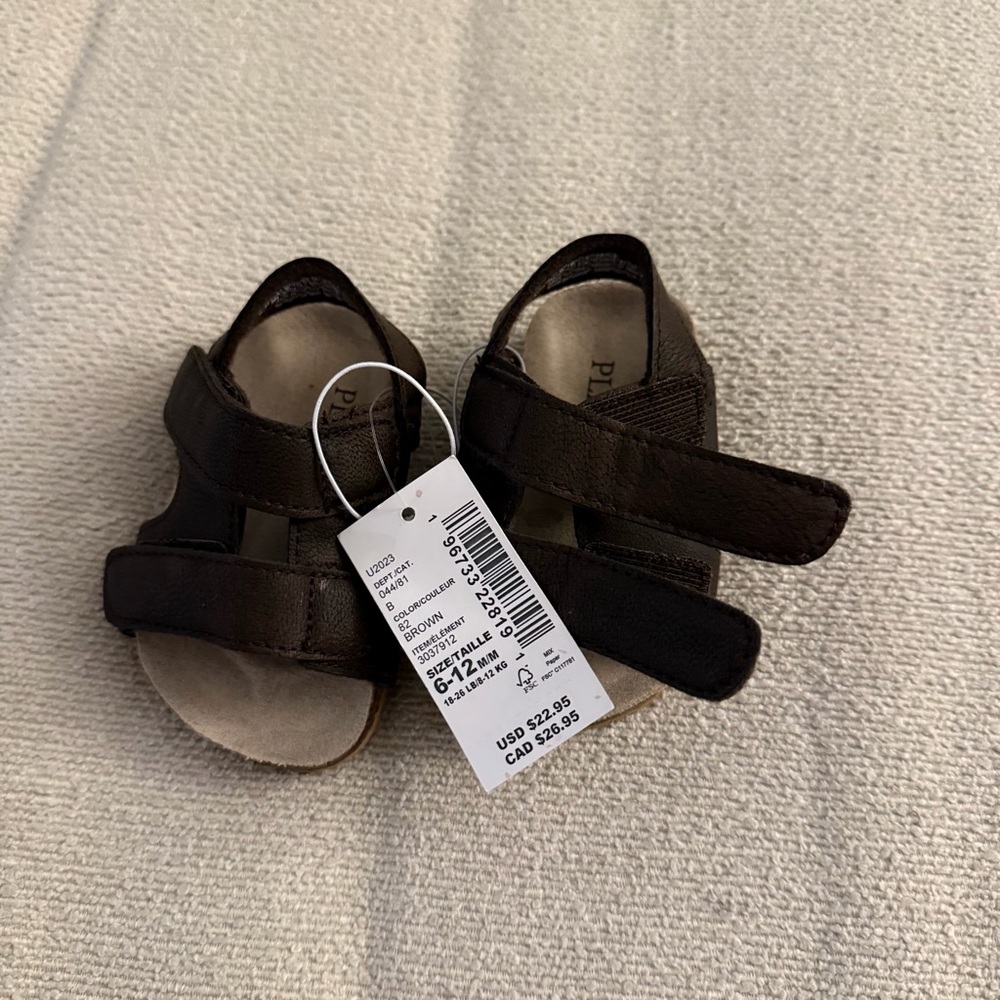 Brown Kids Sandals